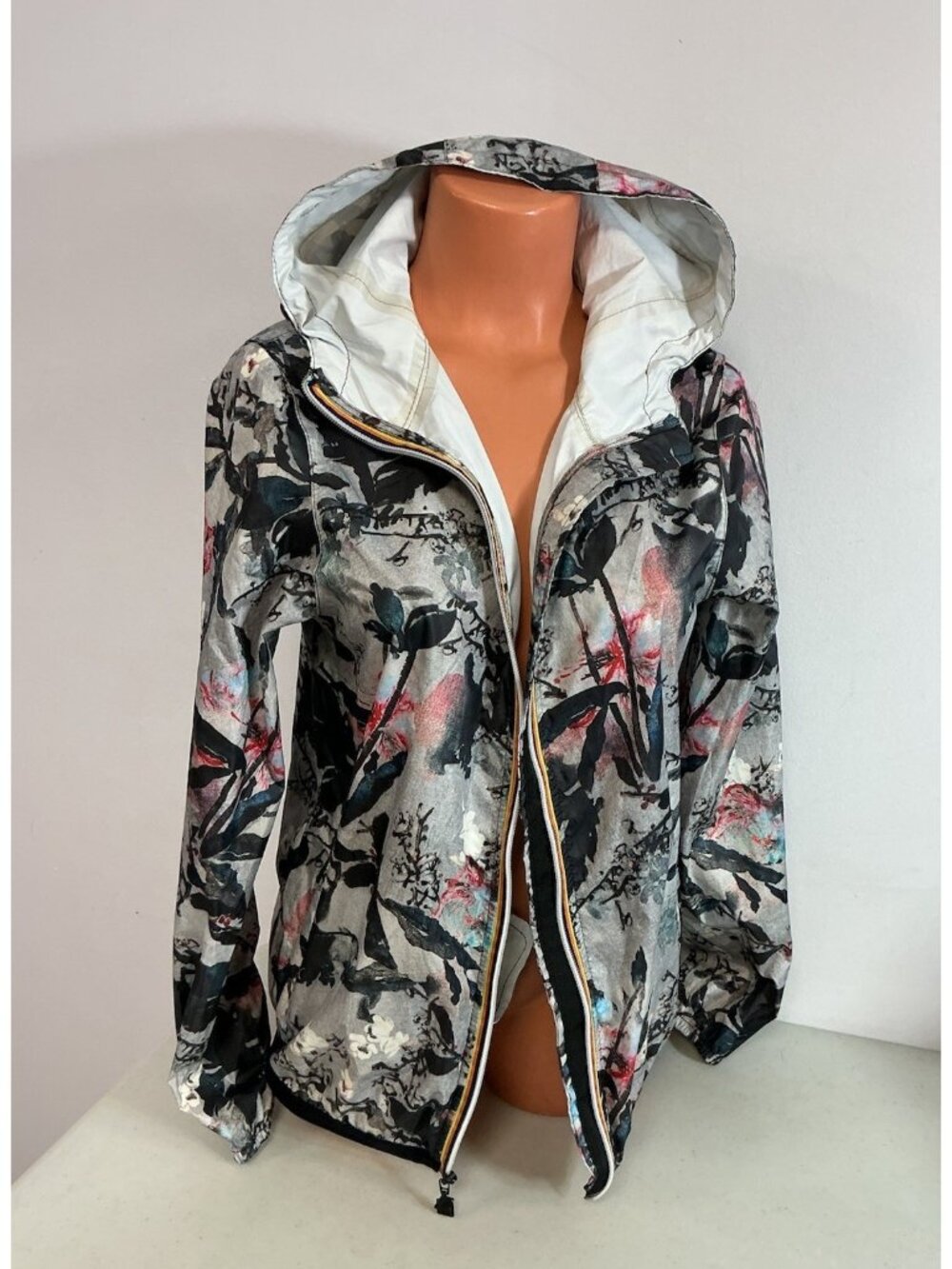 K-Way Rain Jacket Le Vrai 2.0 Claudette Womens Small